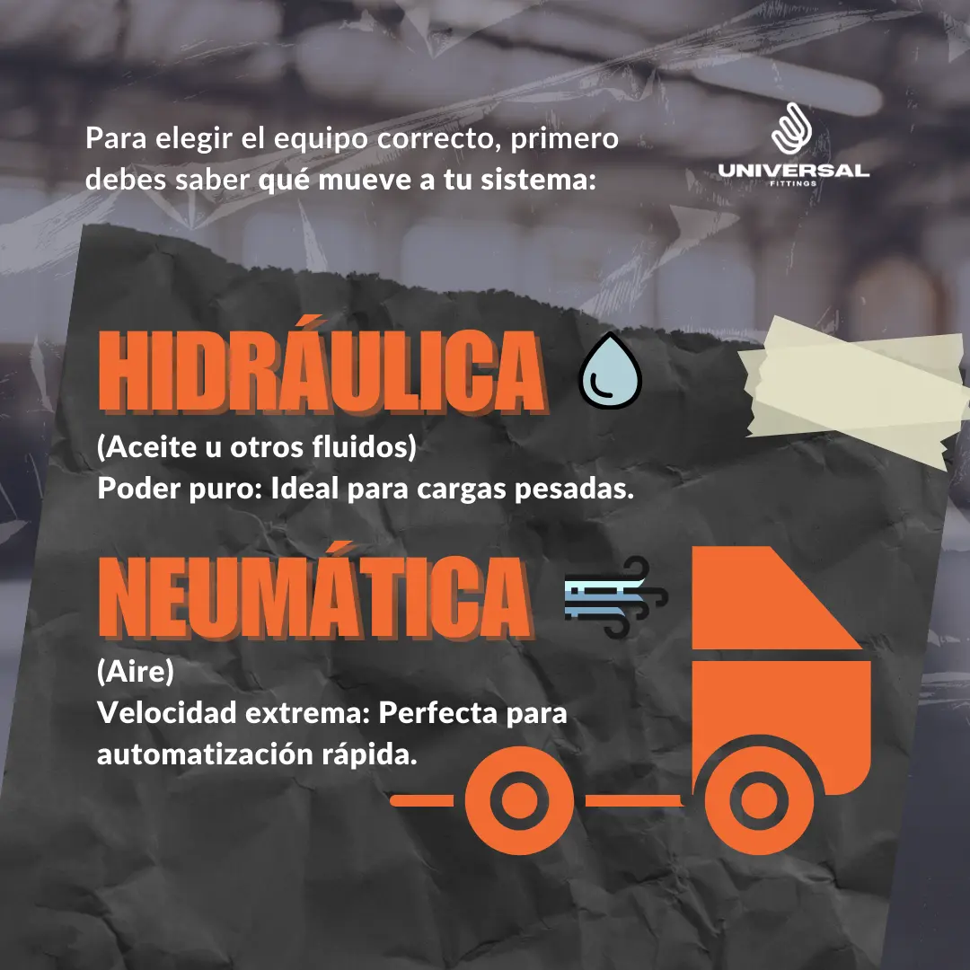 diferencias hidraulica y neumatica