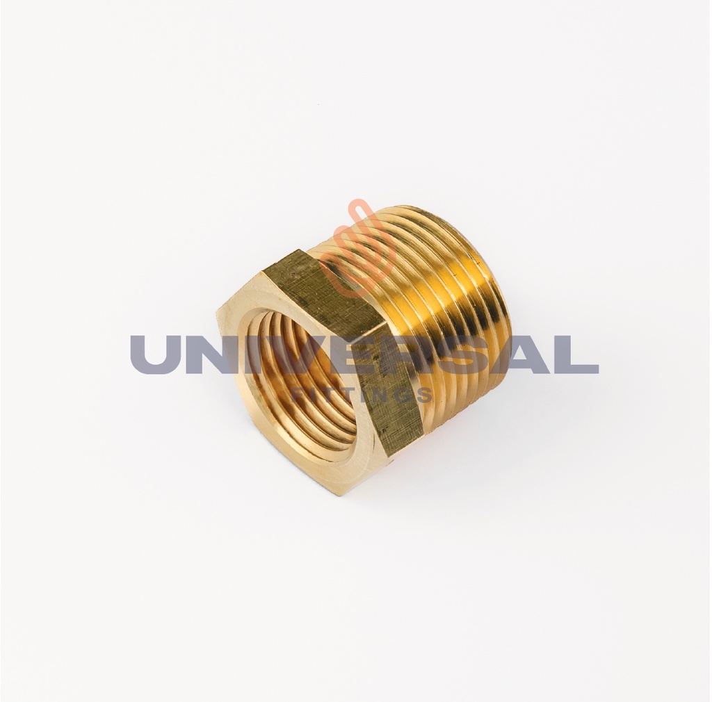 U-110B-08-02 Reducción Bushing 1/2" x 1/8" NPT