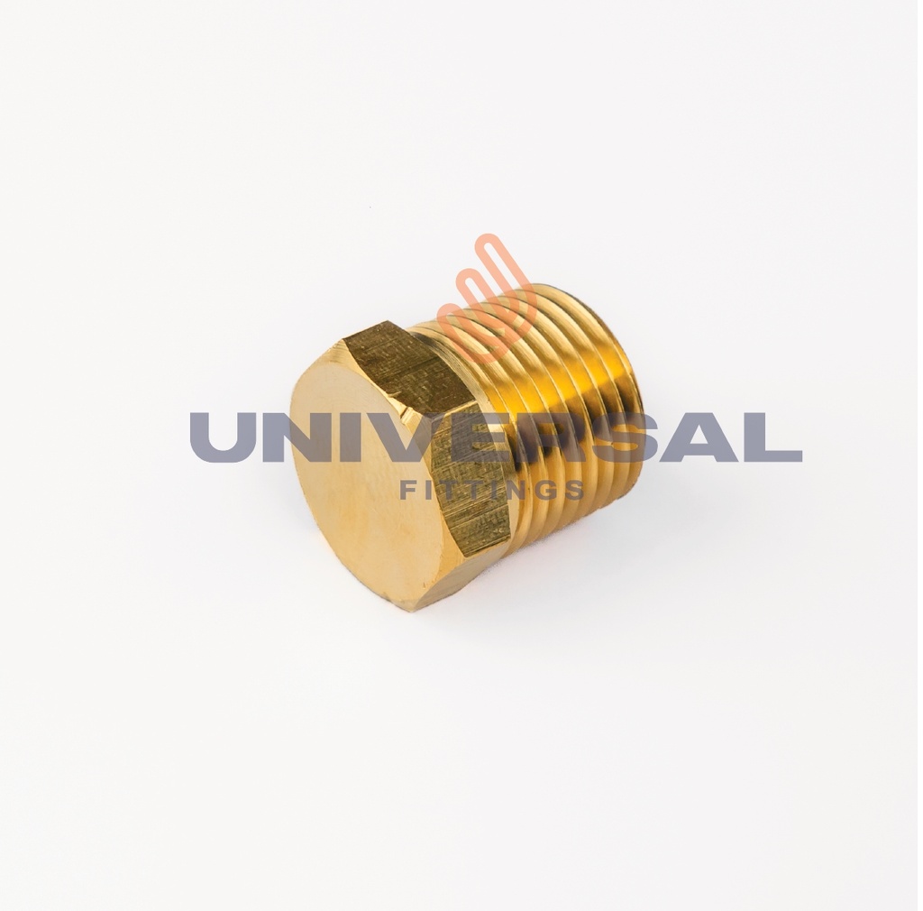 U-121B-04 Tapón Cabeza Hexagonal 1/4" NPT