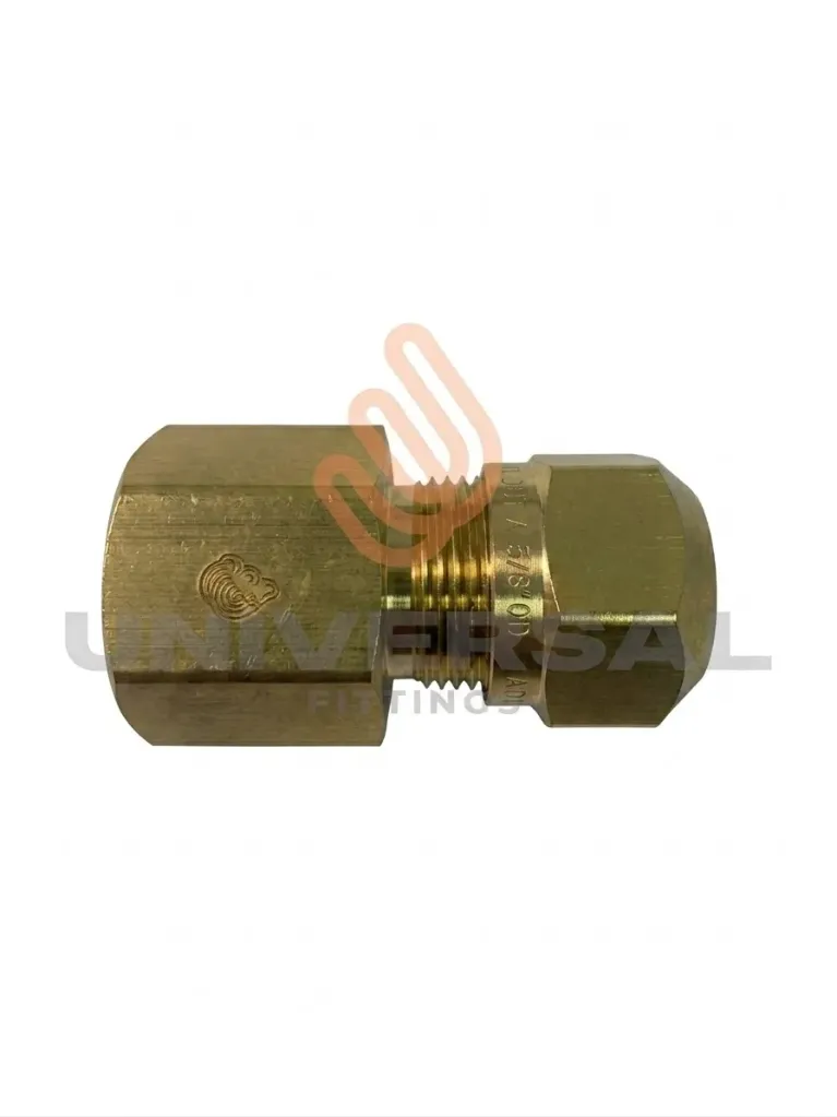 U-4-466F-04-04 Conector Recto Terminal Hembra NTA 1/4" OD x 1/4" NPT