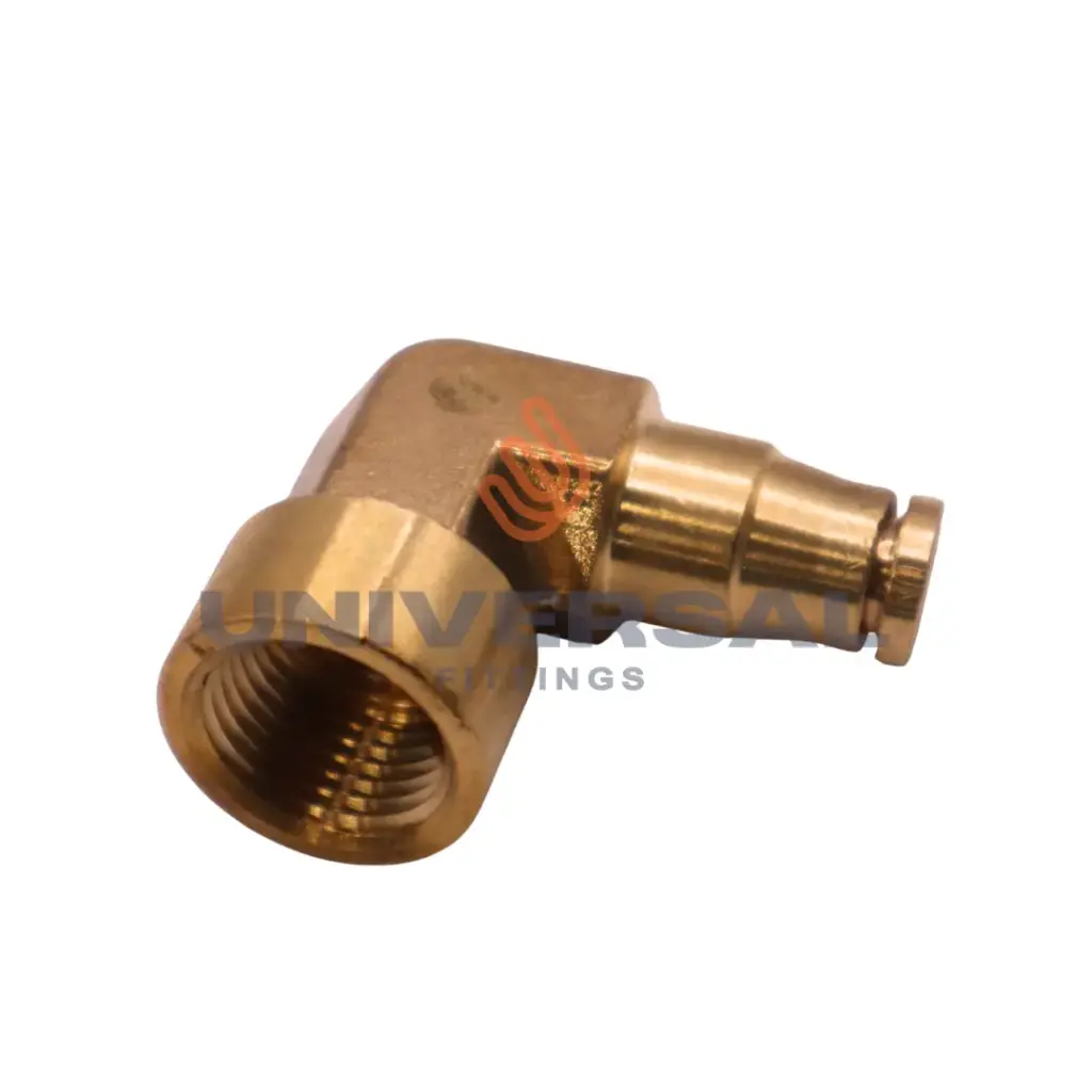 UQ70-DOT-06-04 Codo 90º Rápido PUSH IN DOT Terminal Hembra 3/8" OD x 1/4" NPT