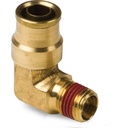 UQ69-DOT-5/32-02 Codo 90º Rápido Fijo PUSH IN DOT Terminal Macho 5/32" OD x 1/8" NPT