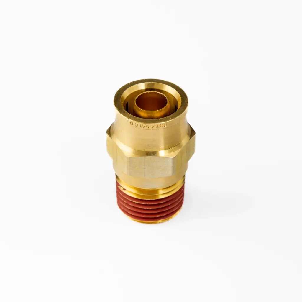 UQ68-DOT-10-12 Conector Rápido Recto PUSH IN DOT Terminal Macho 5/8" OD x 3/4" NPT
