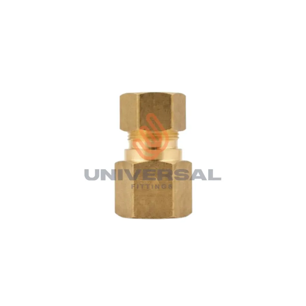 U-66F-12-08 Conector Recto Terminal Hembra de Compresión 3/4 OD x 1/2 NPT