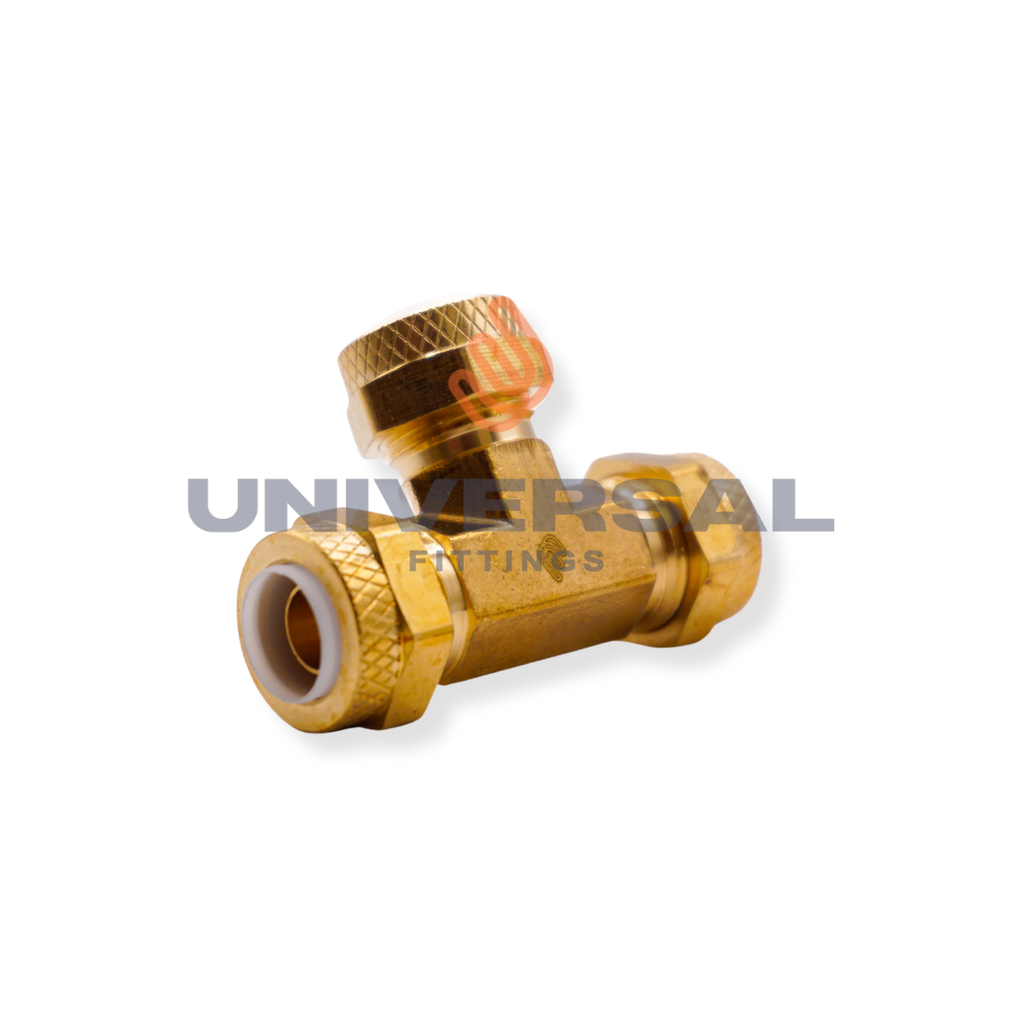 U-264P-04 Tee Unión de 1/4"