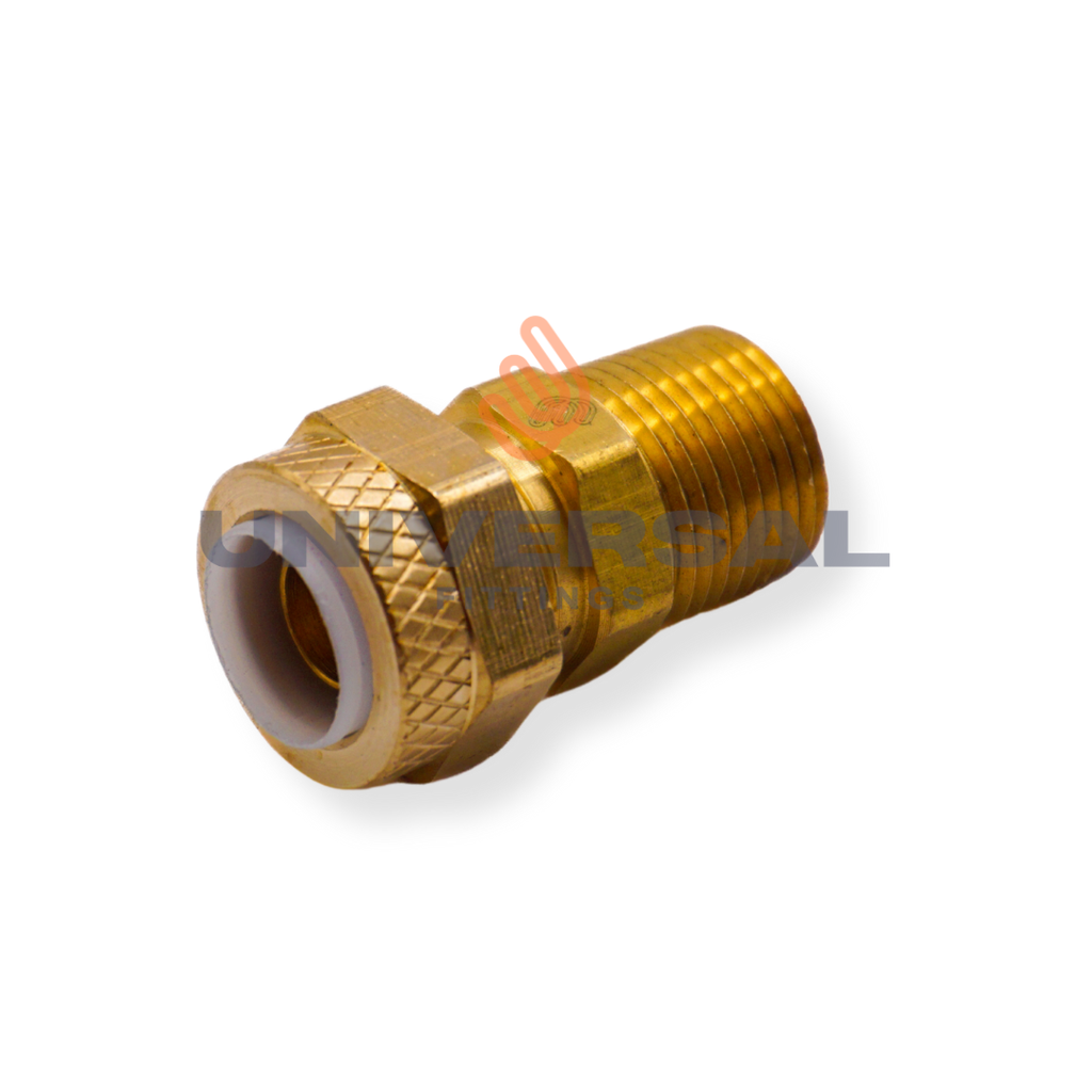 U-268P-06-06 Conector Terminal Macho 3/8" OD x 3/8" NPT