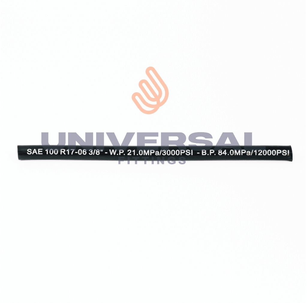 UHR17-06-TWIN X 100 MTS Manguera Hidráulica GEMELA SAE 100R17 (D.I. 3/8)  6M3K