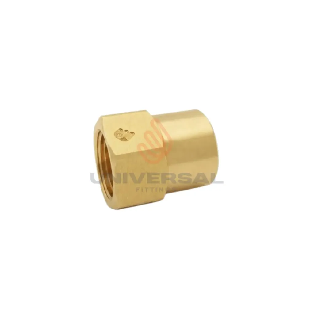 U-46W-04-02 Conector Recto Flared 45º Invertido Terminal Hembra de 1/4" x 1/8" NPT