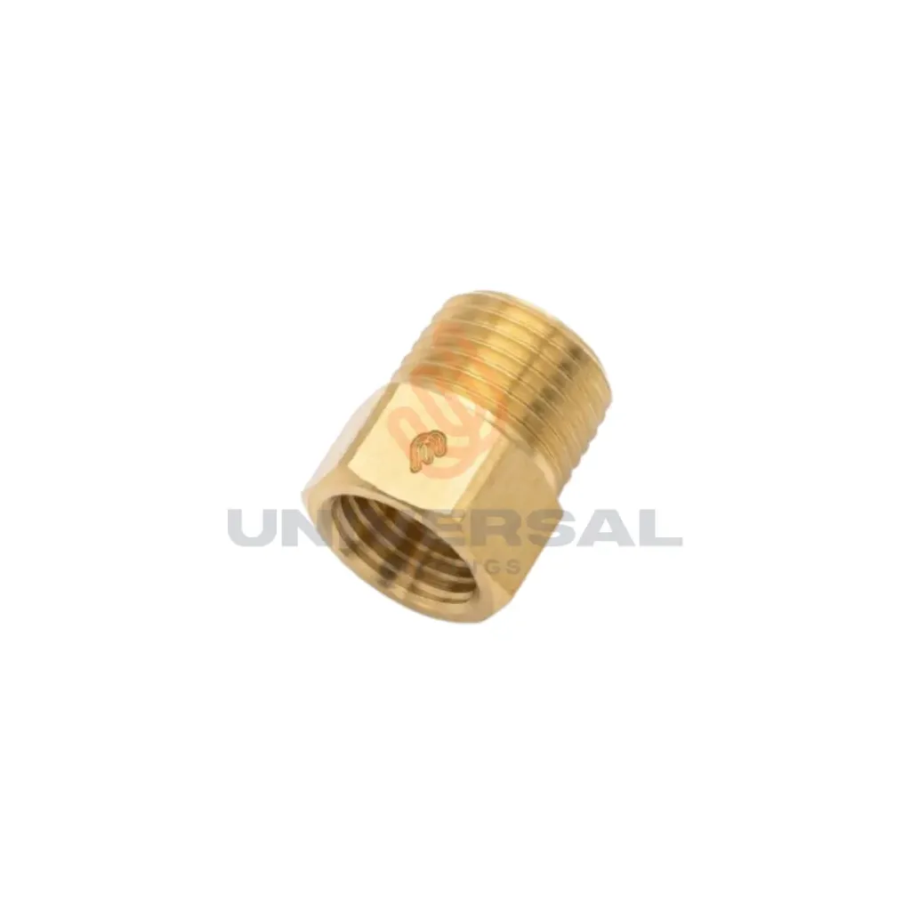 U-48W-08-06 Conector Recto Flared 45º Invertido Terminal Macho de 1/2" x 3/8" NPT