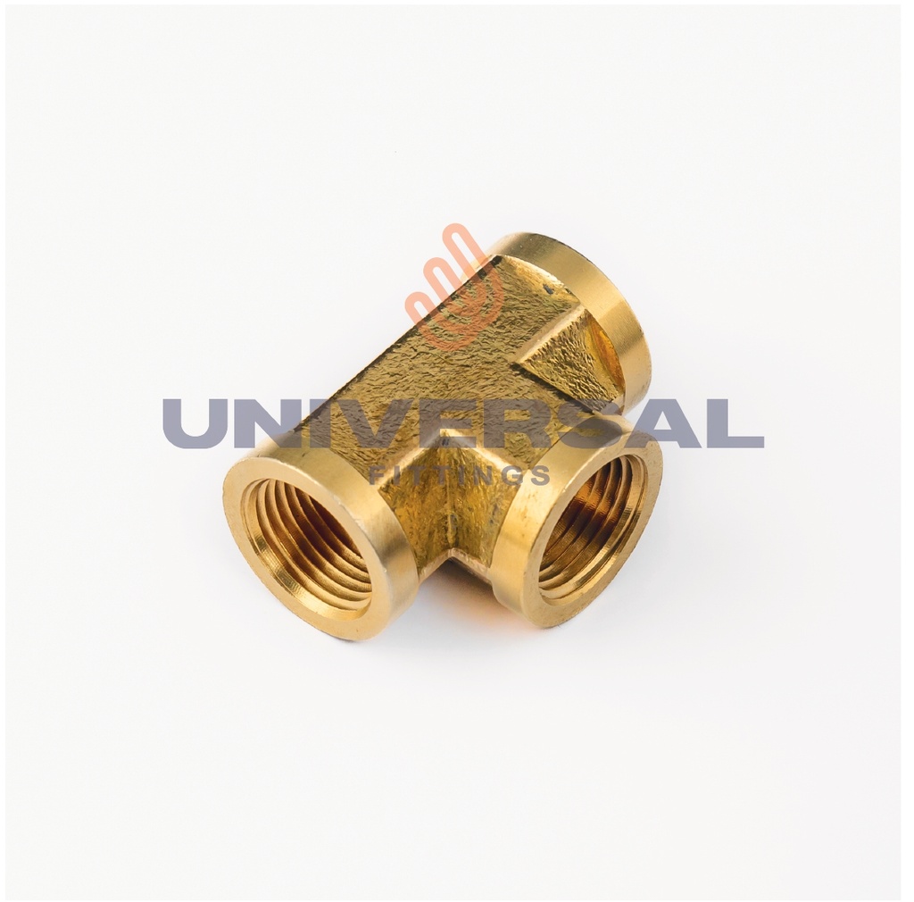 U-101B-08 Tee Hembra 1/2" NPT