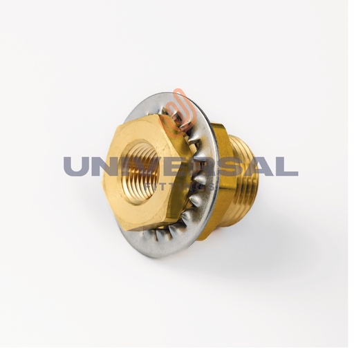 U-129B-04X24 Cople Mampara 1/4"