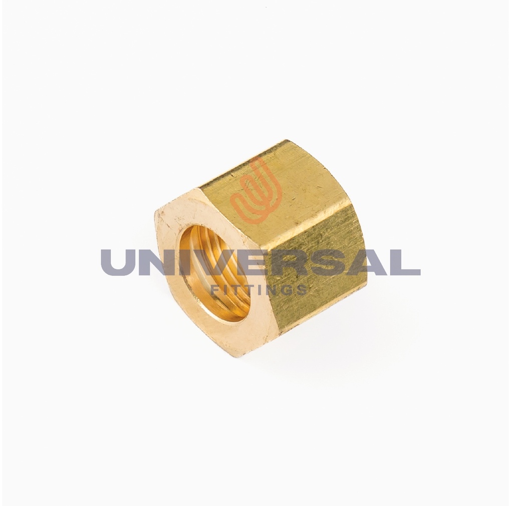 Tuerca Compresión Cromada Y Anillo Para Tubo 5/8" OD O 1/2" Cobre – Envío GRATIS