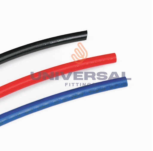 UNAB-12-BLACK X 100 MTS Tubing de Nylon Frenos de Aire DOT SAE J844 (D.E. 3/4) TNFA-12 NEGRO