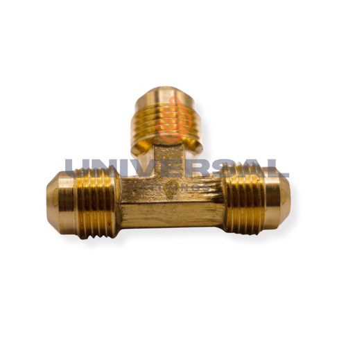 U-44F-04 Tee Unión Flared 45º de 1/4"