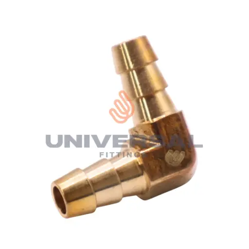 4BS-4RHE90 Codo 90º Unión Espiga Barbas de 1/4"